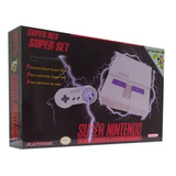 Caixa Super Nintendo Divisórias Tema Mario De Madeira Mdf