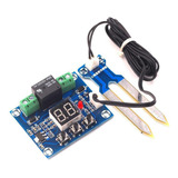 Controlador Digital De Sensor De Humedad Del Suelo De 12 V,