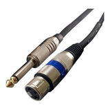 Cable Xlr Hembra A Plug 1/4 American Sound / 7mts