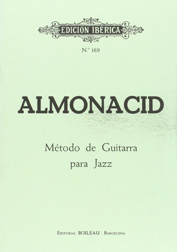Método Guitarra Jazz  -  Almonacid, Agapito