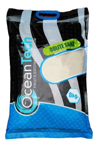 Substrato P/ Marinho E Ciclídeos Ocean Tech Oolite Sand 8kg