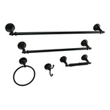 Kingston Brass Naples Juego De Accesorios De 5 Piezas Con Ba