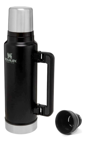 Termo Stanley Mate System Classic 1.4l Negro Tapon Cebador