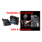 Gigabyte B450aorus Elite + Biostar Racing B350gt3 (defeito) 