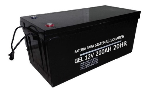 Bateria  Gel Solar De 200 Ah 12v Ciclo Profundo 