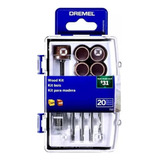  Kit De Accesorio Mintornos Para Madera (20 Pzs) Dremel