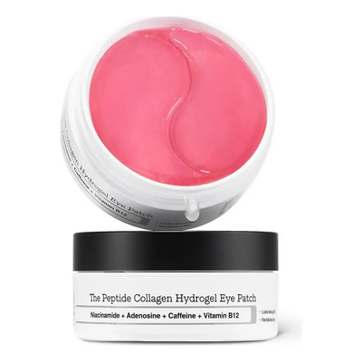 Parche Ocular De Hidrogel De Colágeno Con Péptidos Rosados X