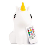 Led Unicornio Operado Por Batería/usb, Luz Nocturna