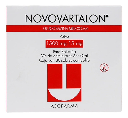 Novovartalon Sobres Con 30 Sulfato De Glucosamina