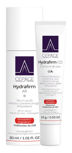 Combo Cepage Hydrafirm Ar Serum + Co Contorno Ojos Antiedad
