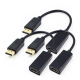 Pack De 3 Adaptador 1080p Display Port - H D Ml Convertidor