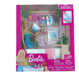 Barbie Bañera Burbujas Mattel Gjn32 Espuma De Baño My Toys