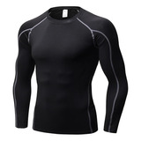 Camiseta Deportiva De Compresión Tight Fitness Para Hombre