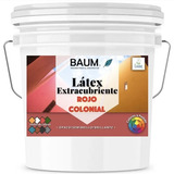 Tineta Latex Extra Cubriente Rojo Colonial Premium
