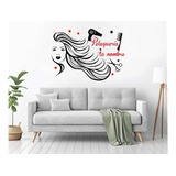 Vinilo Pared Peluqueria Grande Wall Stickers