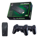 Stick Hdmi Retrô 10 Mil Clássicos + 2 Controles Sem Fio