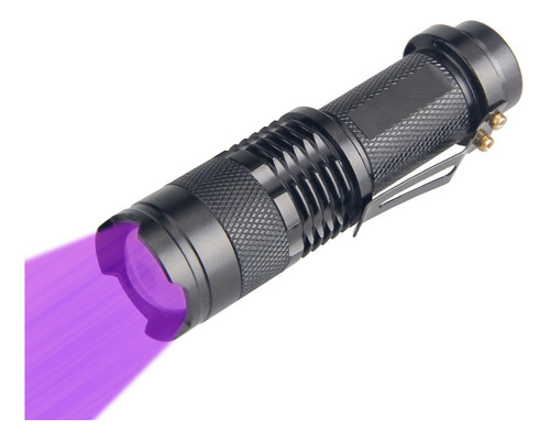 Linterna Uv Caza + Detector Dinero - Windfire Zoom 3 Modos.