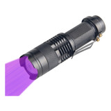 Linterna Uv Caza + Detector Dinero - Windfire Zoom 3 Modos.