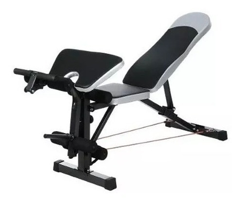 Press Banca Banco Robusto Acero 250 Kg Abdominales + Speed R