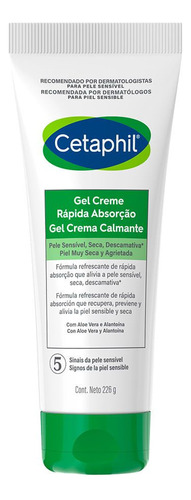 Cetaphil Gel Crema Calmante Rápida Absorción 226g 