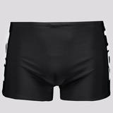 Sunga Fila Boxer Side Print Preto E Branco