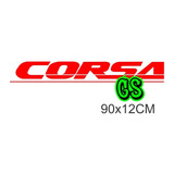 Vinilo Corsa 90x12cm Calcomanía Sticker Parabrisas Auto Sol