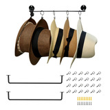 2pcs Organizador De Sombreros Con Clip Varillas Para Colgar