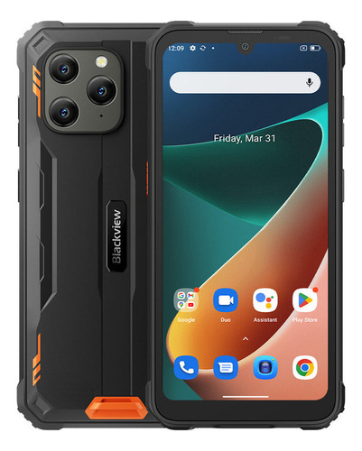 Teléfono Resistente Blackview Bv5300 Pro Versión Global 4gb 64gb, 6580mah, 13mp, 6 Pulgada Hd+ Ips, Gps, Ip68, Teléfono Inteligente Al Aire Libre