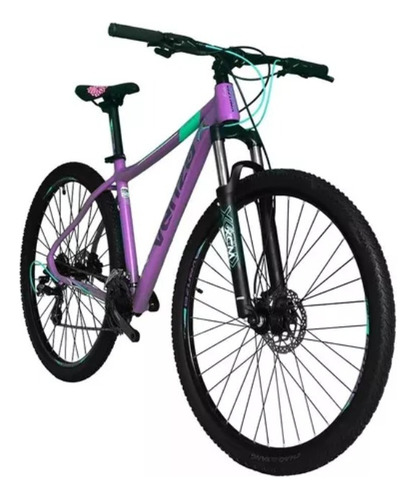 Bicicleta Mtb Venzo Frida Diva R29 2x9v Shimano Deore Hid