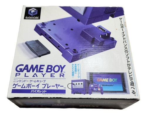 Game Boy Player Para Game Cube + Cd Boot Na Caixa