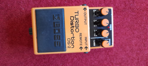 Pedal De Efeito Boss Turbo Distortion Sd2