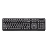 Teclado Alambrico Para Pc Aoc 104 Teclas Ergonomicas 