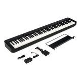 Piano Digital Casio Cdp-s110 88 Teclas Com Pedal E Fonte Voltagem Pilha