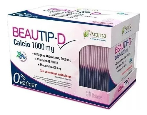 Beautip-d Sobres (calcio+colágeno+vit D+magnesio)