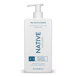 Native 2en1 Shampoo Y Acondicionador Vegano Sea Salt & Cedar