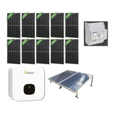 Kit Solar Interconectado  Growatt 5kw Zero Exportacion