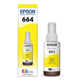 Tinta Original Epson T664 Yellow