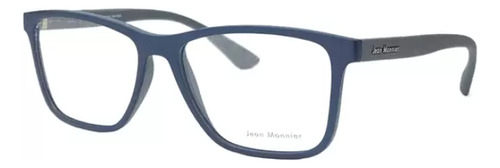 Armação Óculos Grau Masculino Jean Monnier J8 3187 G728 57