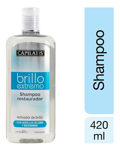 Capilatis Brillo Extremo Shampoo  X420 Activador De Brillo