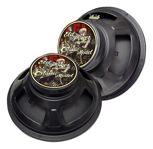 Kit Com 02 Alto Falantes 12 Guitarra 100w 4/ 8 Ou 16 Ohms