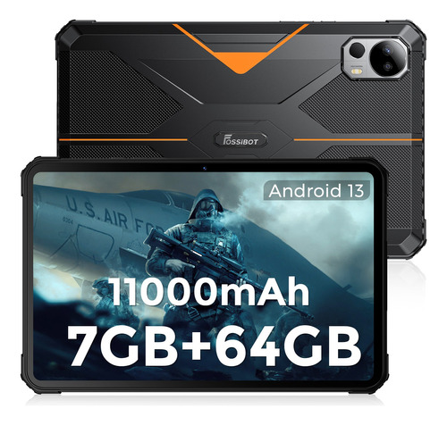 Tableta Fossibot Dt1 Lite 10.4''robusta De 11000mah 7gb+64gb