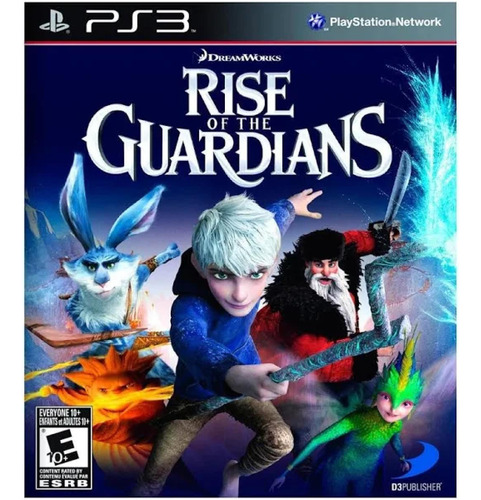 Jogo Rise Of The Guardians Ps3 Midia Fisica Playstation