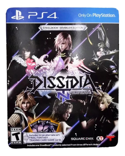 Final Fantasy Dissidia Nt Steelbook Brawler Edition Ps4