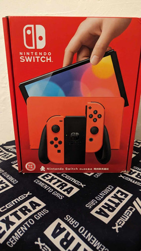 Consola Nintendo Switch Oled 64gb - Edición Mario Red 