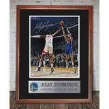 Nba Klay Thompson Foto Firmada Cuadro Golden State Warriors