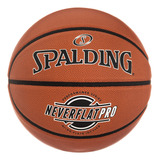 Spalding Neverflat Pro - Baloncesto Para Interiores Y Exter. Color Naranja