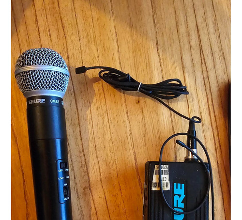 Microfono De Mano Inalambrico Shure Sm58 Dd4t2 + Transmisor 