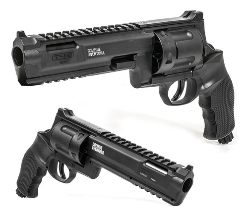 Pistola Revolver Co2 Disuasiva Defensa Umarex Tr68 Cal .68