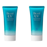 2 Tubos - Protetor Solar Bioré Uv Aqua Rich Watery 50g Spf50