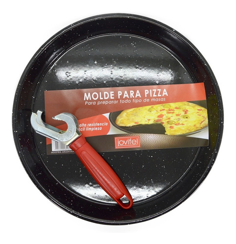 Pizzera Enlozada 35 Cms + Sacafuentes Articulado Jovifel
